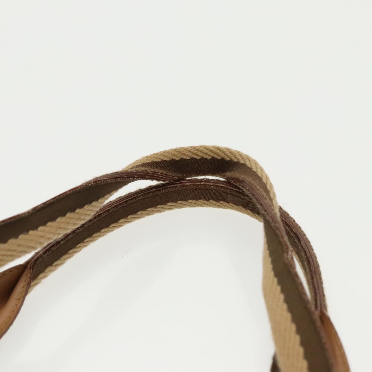 GUCCI Sherry Line Tote Bag Leather Brown 002 1135 ar12873