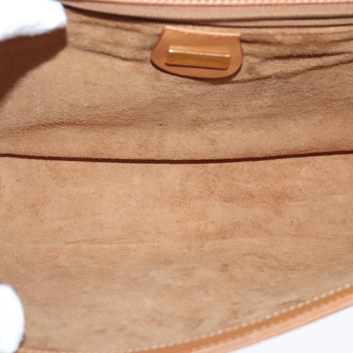GUCCI Shoulder Bag Leather Beige Gold 004 115 0289 ar13010
