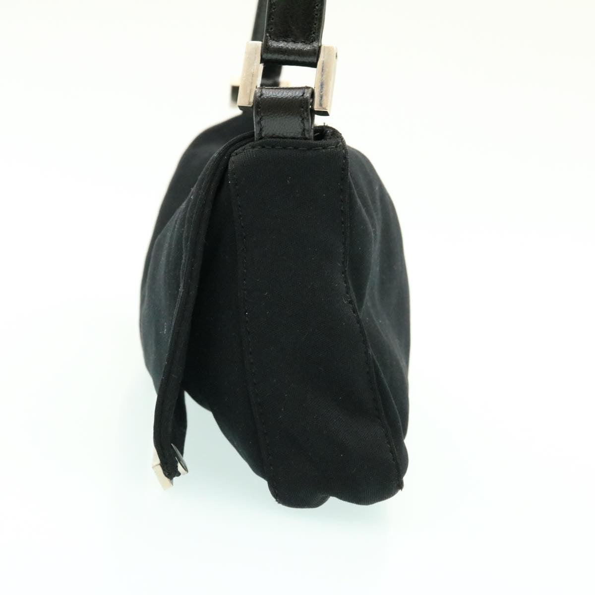 FENDI Shoulder Bag Nylon Black ar4731