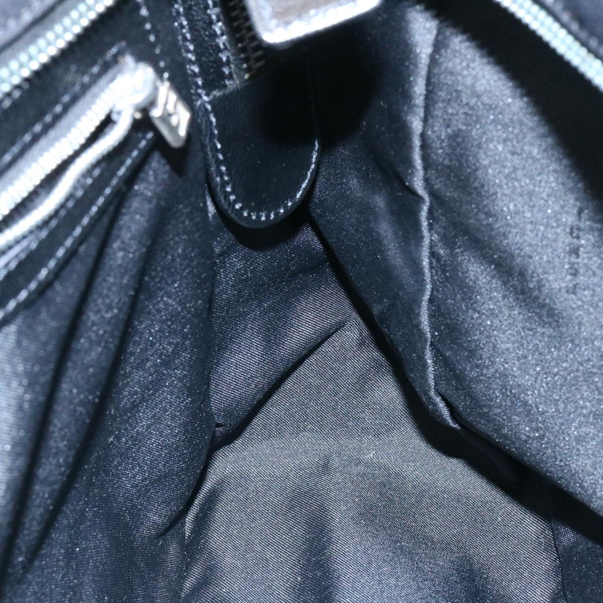 FENDI Hand Bag Nylon Black ar5884