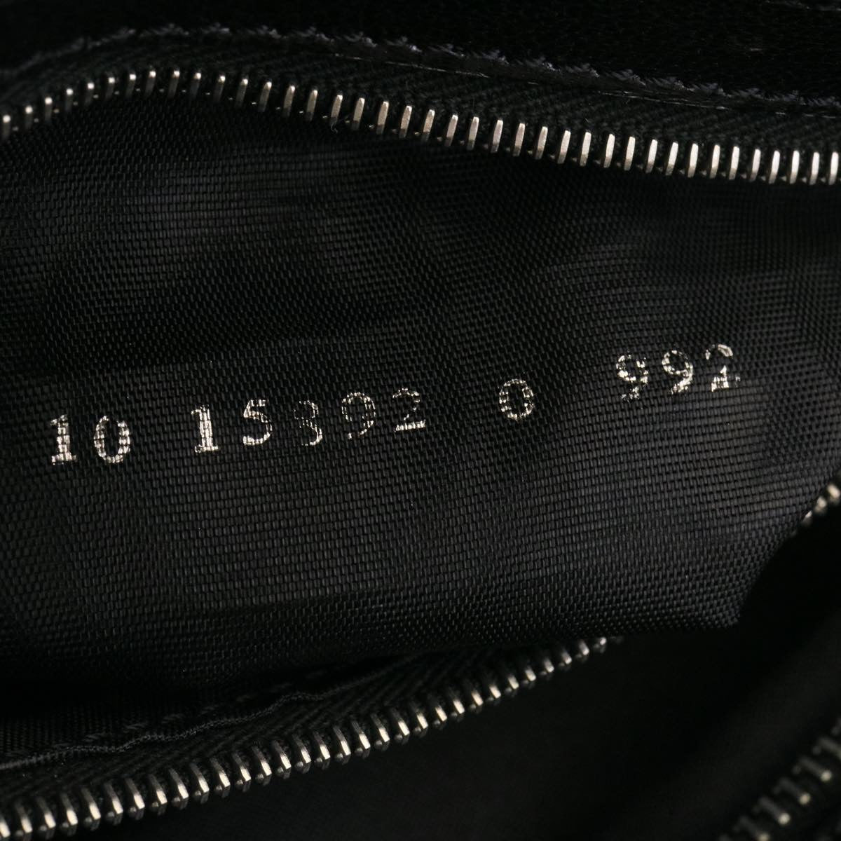FENDI Hand Bag Nylon Black ar5884