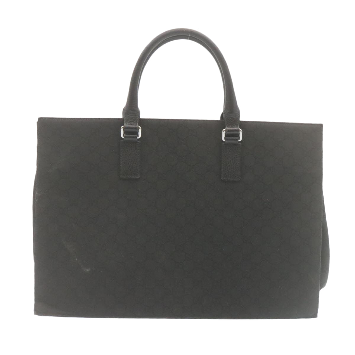 GUCCI GG Canvas Hand Bag Black ar6477