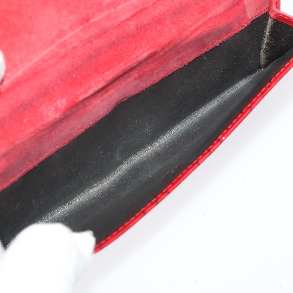 GUCCI GG Canvas Long Wallet Leather 5Set Beige Red black ar6787
