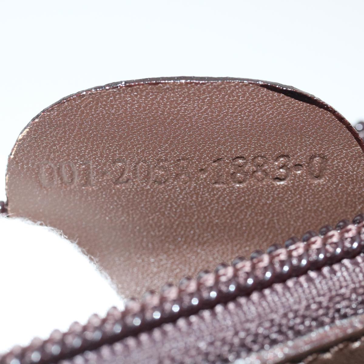 GUCCI Bamboo Hand Bag Leather Brown ar7565