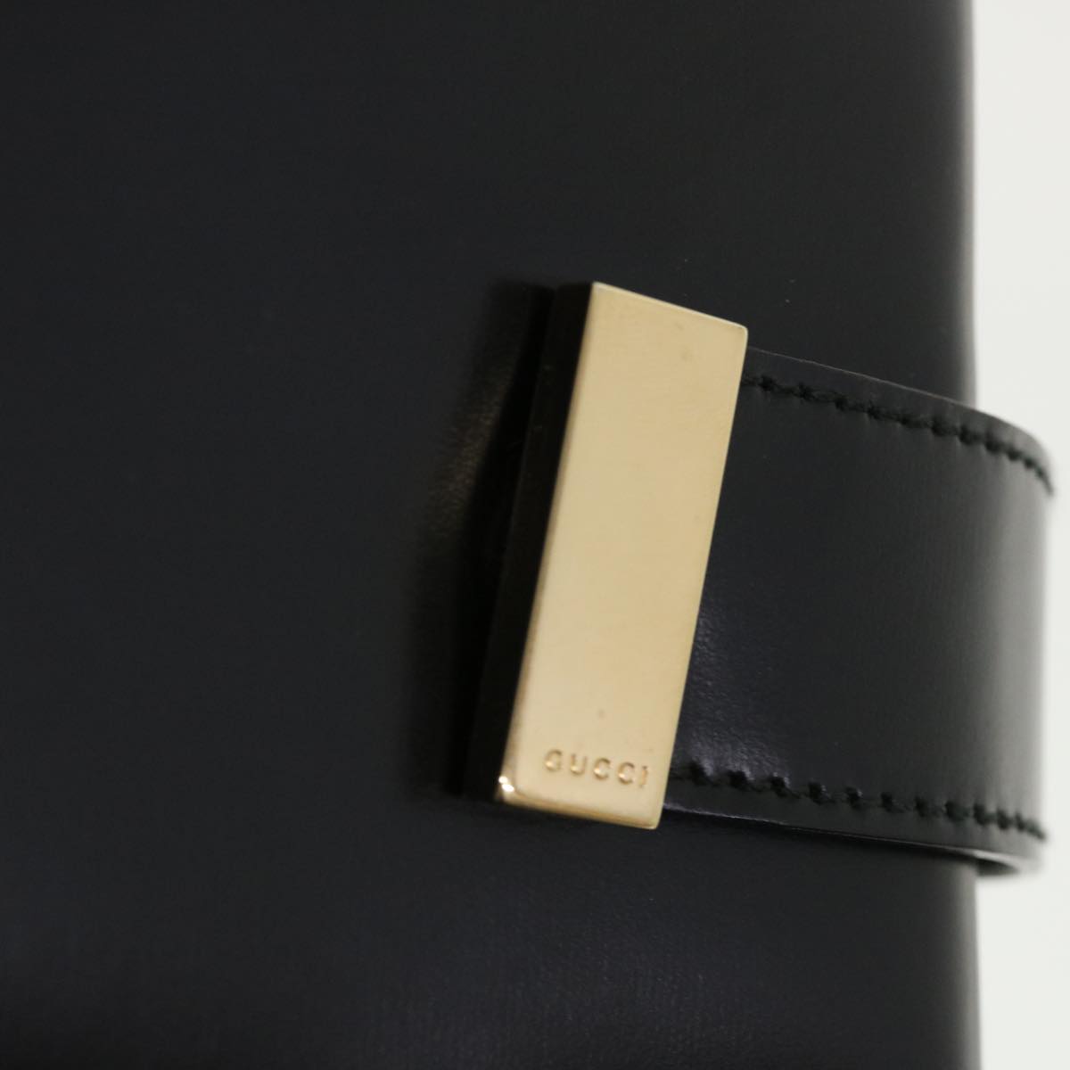 GUCCI Hand Bag Leather Black 002/2046/0332 ar7942