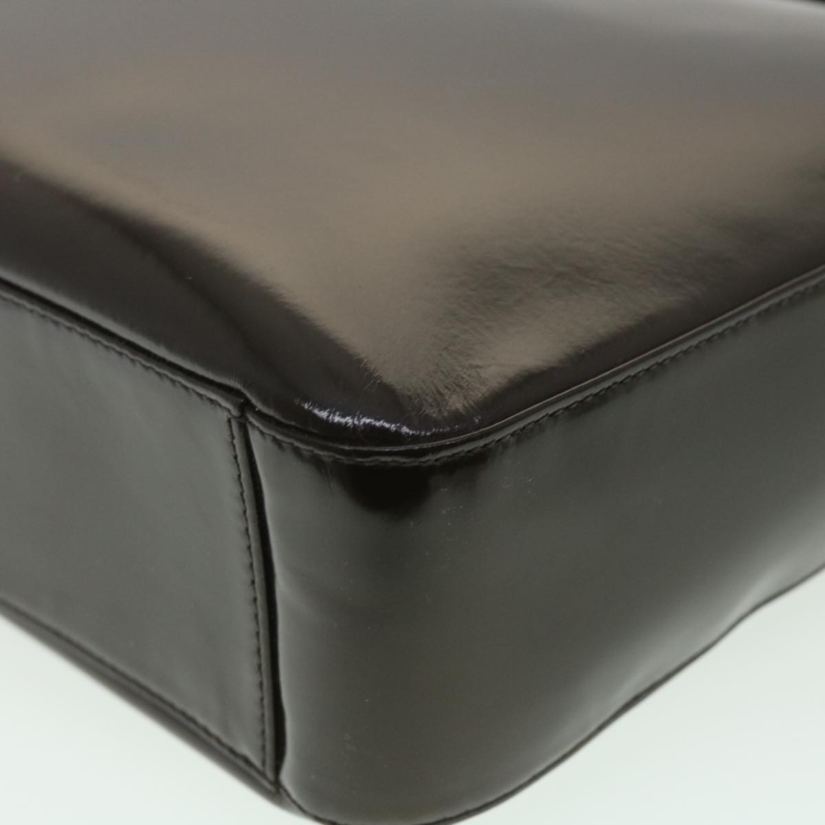 GUCCI Shoulder Bag Leather Brown ar8371