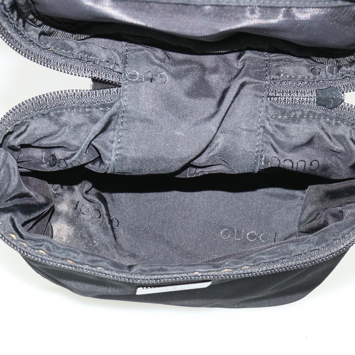 GUCCI GG Canvas Pouch 2Set Black ar8632