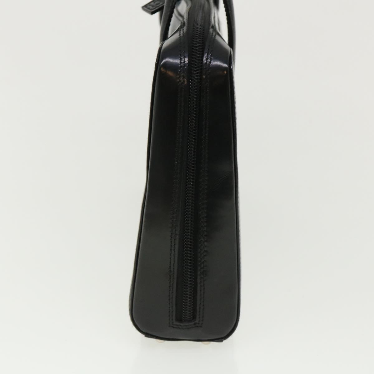 GUCCI Shoulder Bag Patent Leather Black ar8722