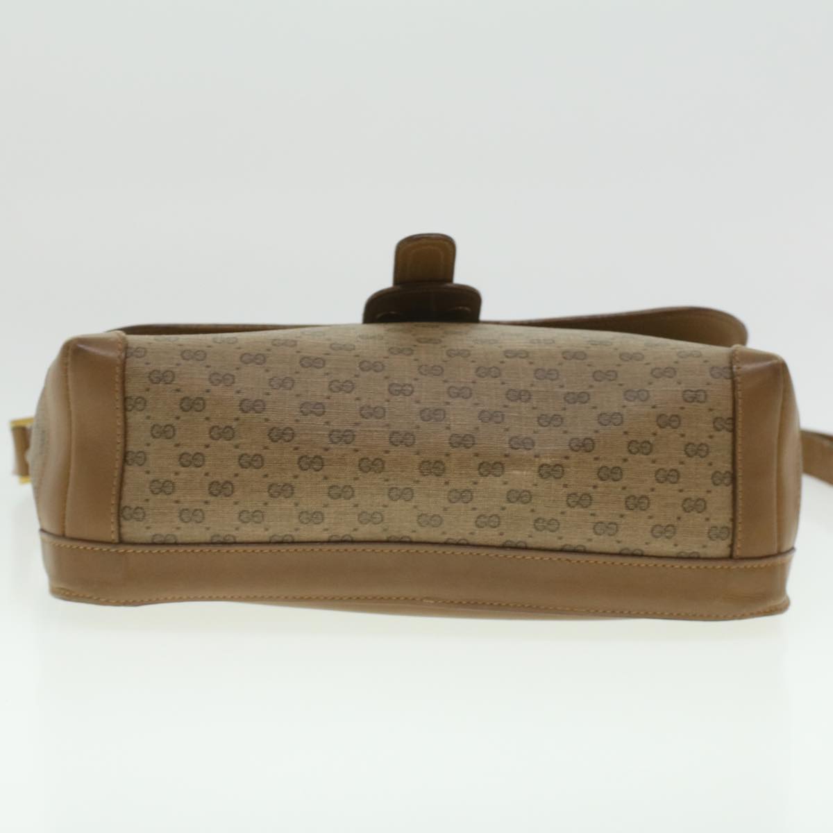 GUCCI Micro GG Canvas Shoulder Bag Beige 001 261 1135 ar8953