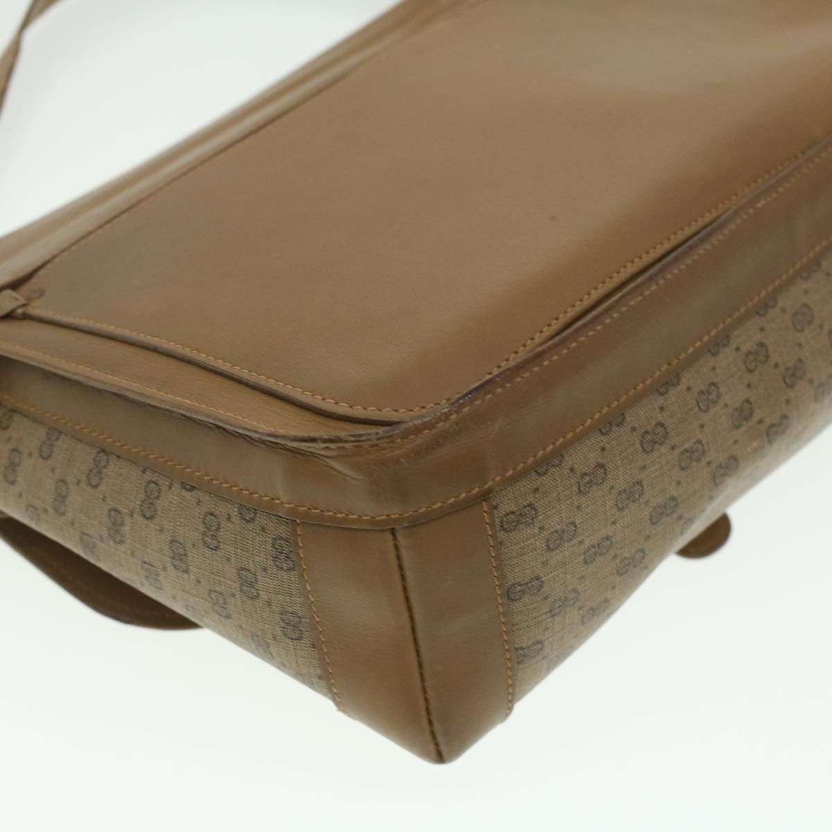 GUCCI Micro GG Canvas Shoulder Bag Beige 001 261 1135 ar8953