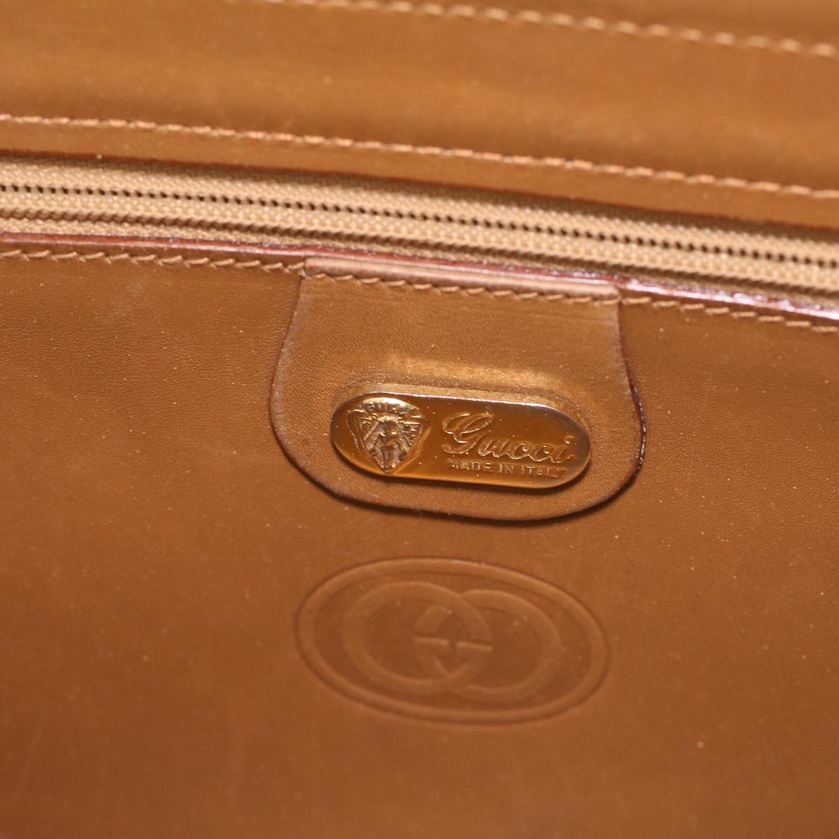 GUCCI Micro GG Canvas Shoulder Bag Beige 001 261 1135 ar8953