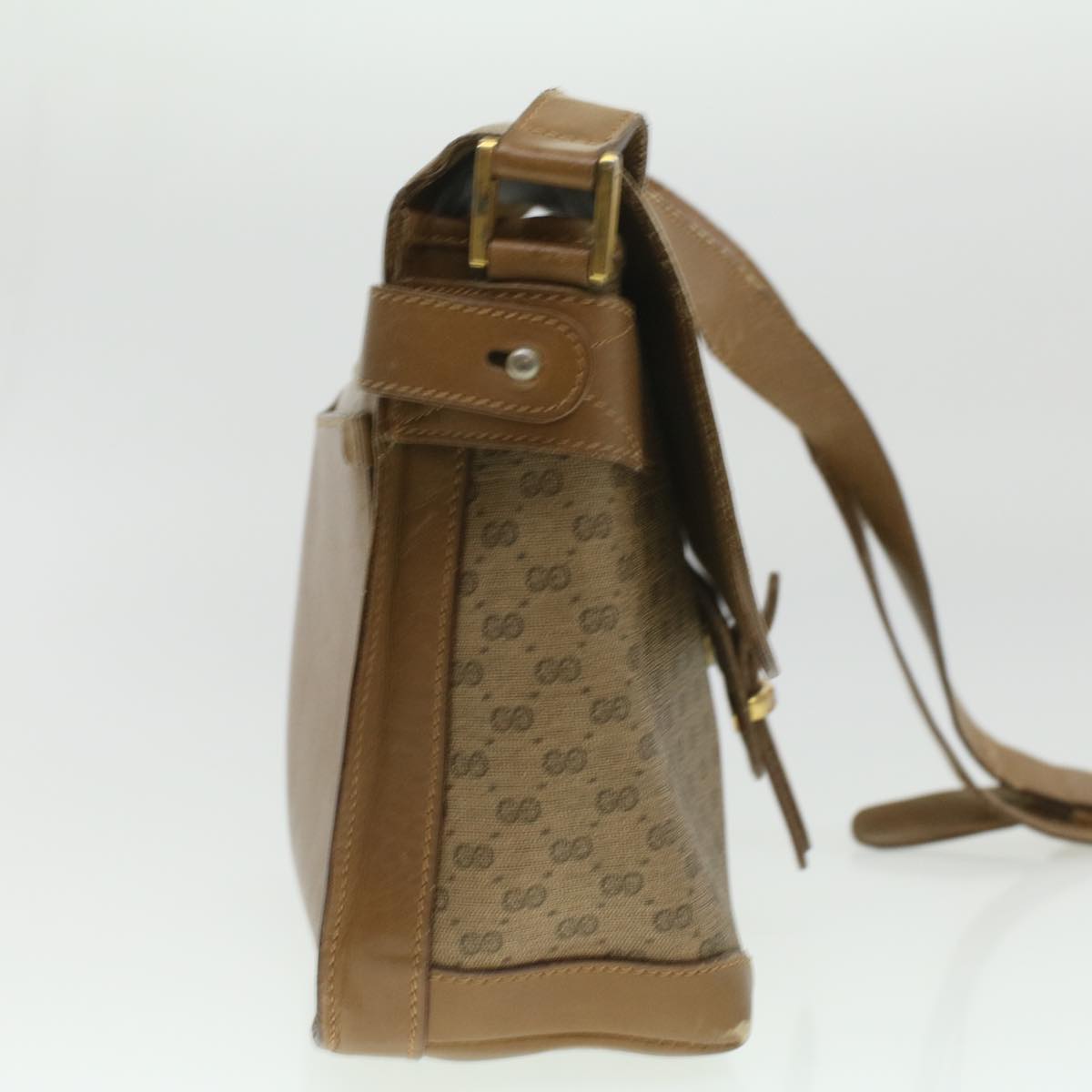 GUCCI Micro GG Canvas Shoulder Bag Beige 001 261 1135 ar8953