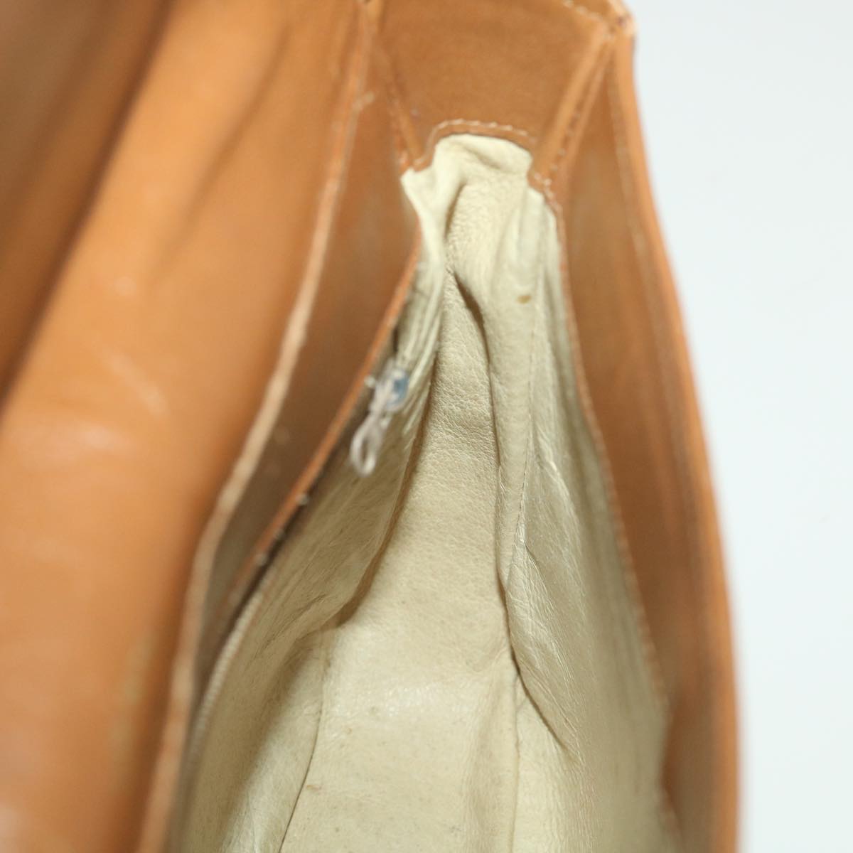 GUCCI Micro GG Canvas Shoulder Bag Beige Brown ar9061