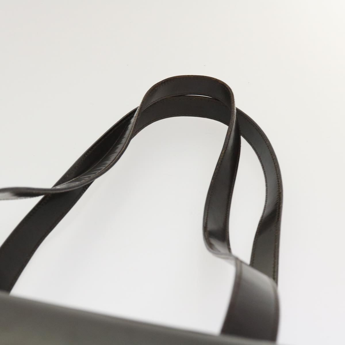 GUCCI Bamboo Shoulder Bag Patent leather Brown 001.2214.1649 ar9167