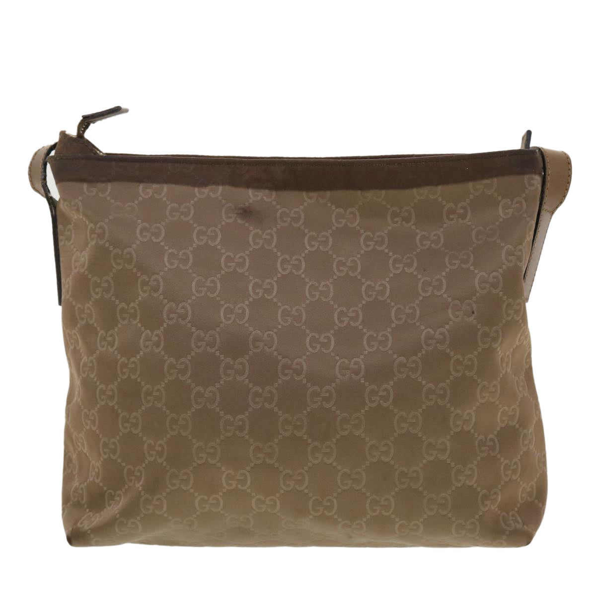 GUCCI GG Canvas Shoulder Bag Brown 314529 ar9228