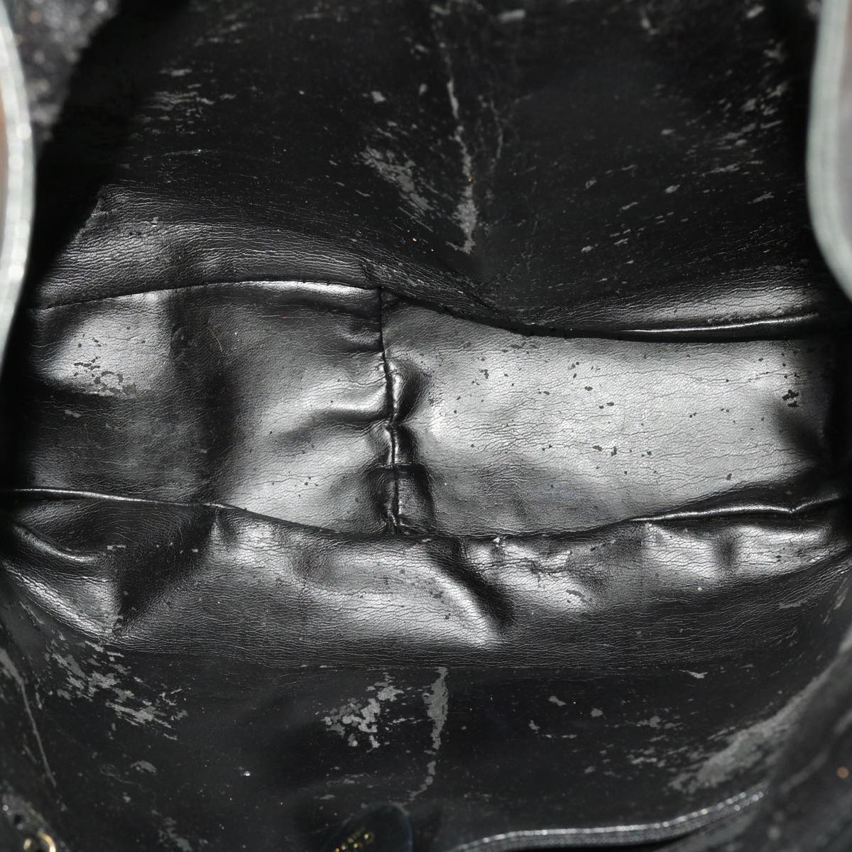 GUCCI Bamboo Hand Bag Leather 2way Black 001.0166.1577 ar9614