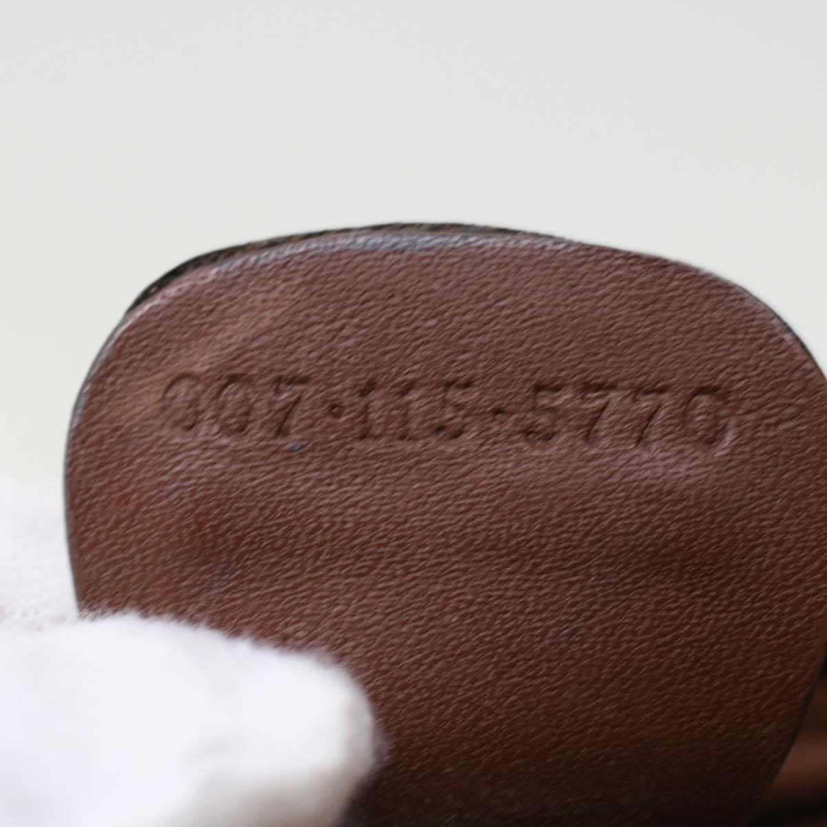 GUCCI Shoulder Bag Leather Brown 007•115•5770 ar9679B
