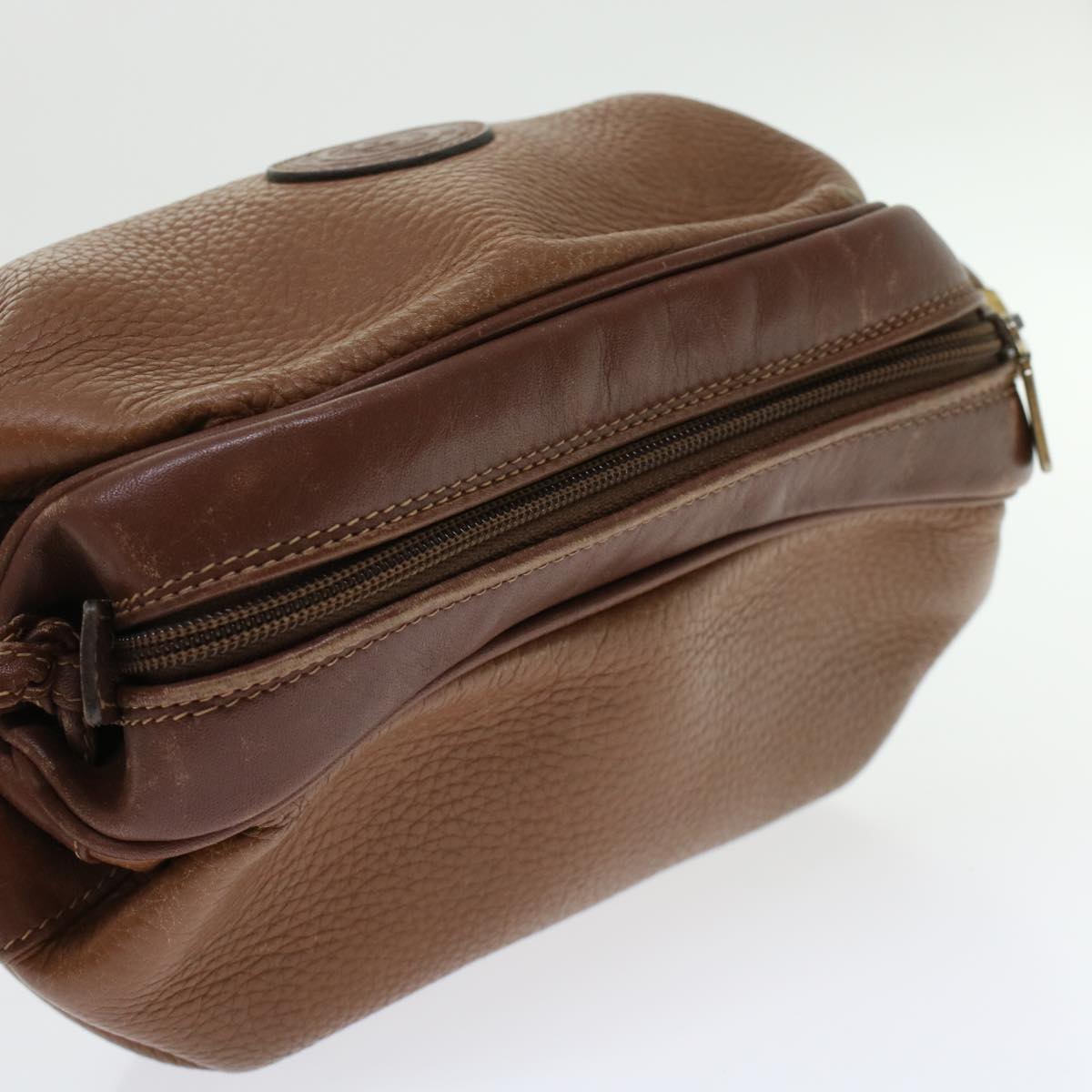 GUCCI Shoulder Bag Leather Brown 007•115•5770 ar9679B