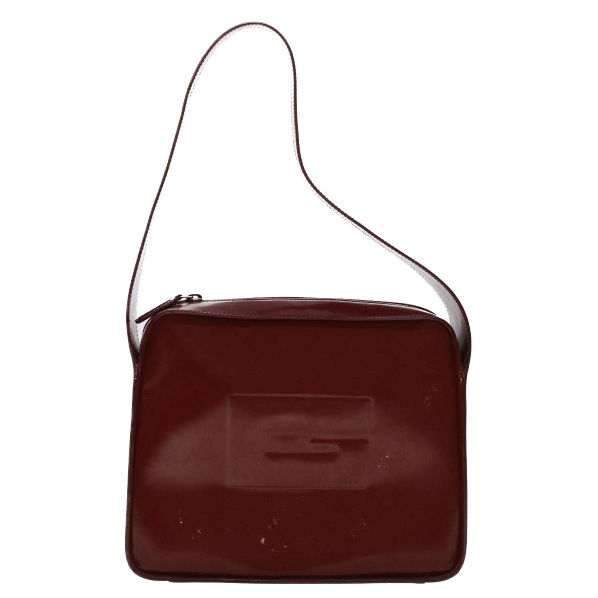 GUCCI Shoulder Bag Patent leather Red ar9699B