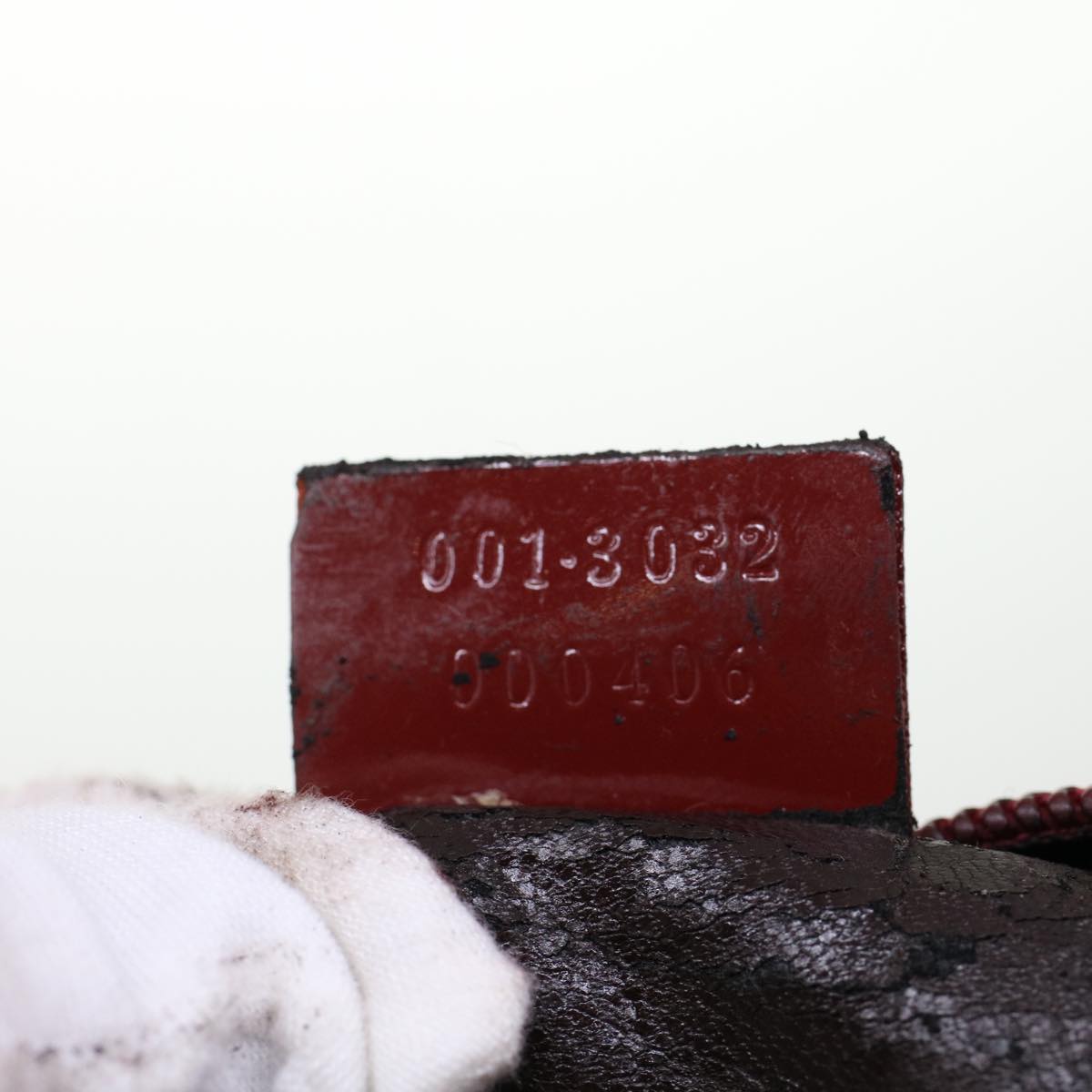 GUCCI Shoulder Bag Patent leather Red ar9699B