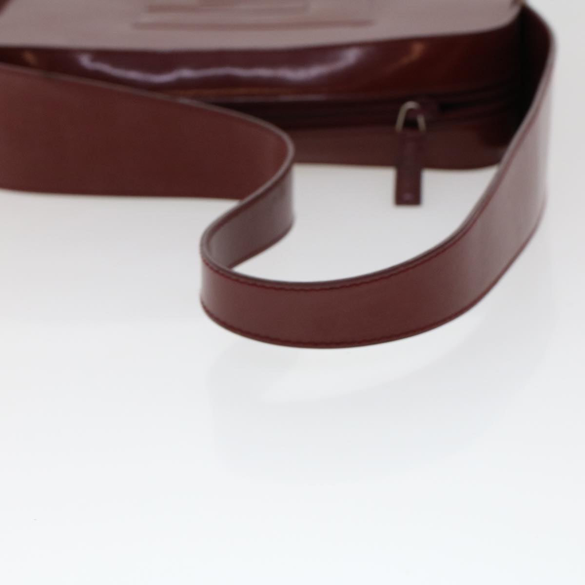 GUCCI Shoulder Bag Patent leather Red ar9699B