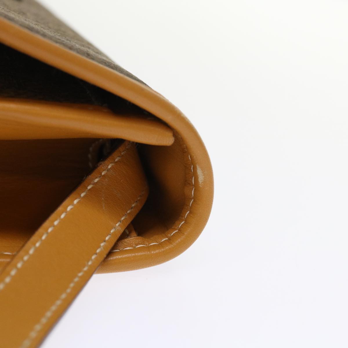 GUCCI Shoulder Bag Canvas Leather Brown 004.115.3410 ar9770