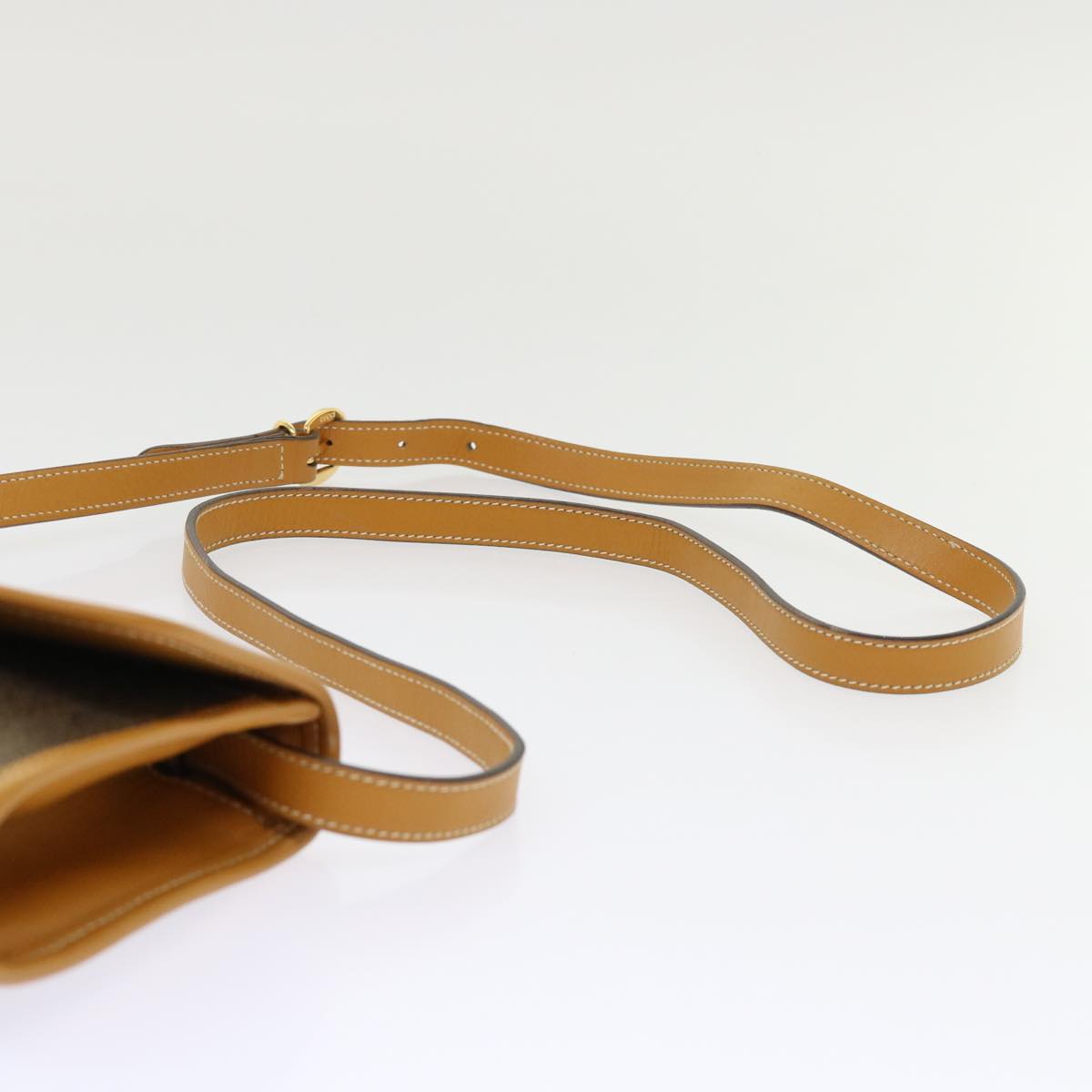 GUCCI Shoulder Bag Canvas Leather Brown 004.115.3410 ar9770