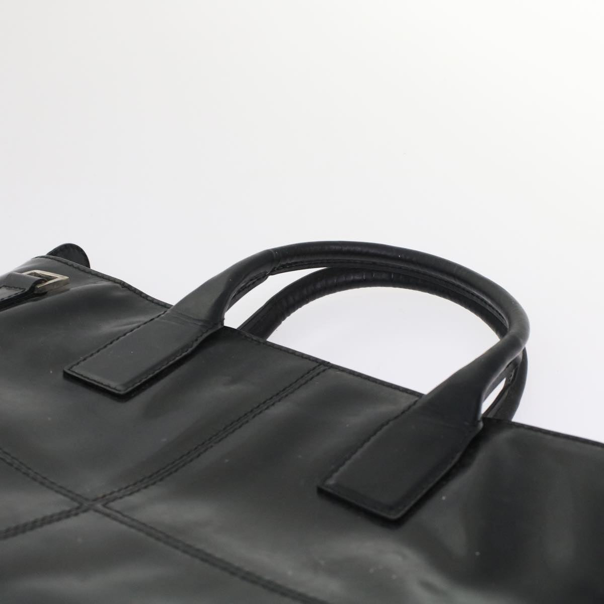 FENDI Pecan Macadam Canvas Hand Bag Garment Cover 3Set Brown Black ar9900B