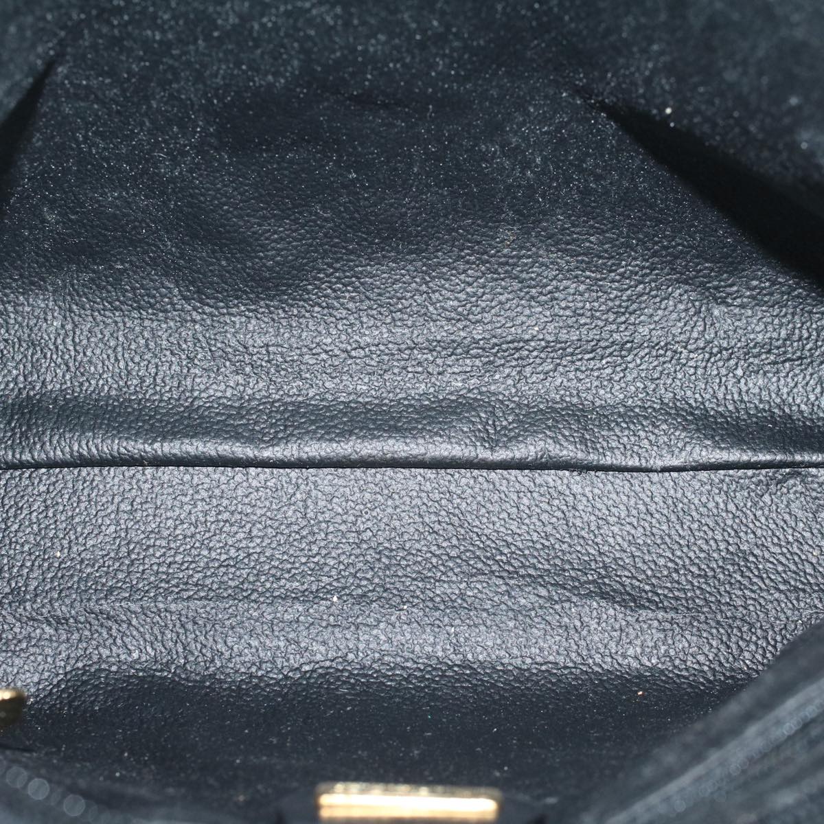 GUCCI GG Canvas Shoulder Bag Coated Canvas Black 007•115•0083 ar9924