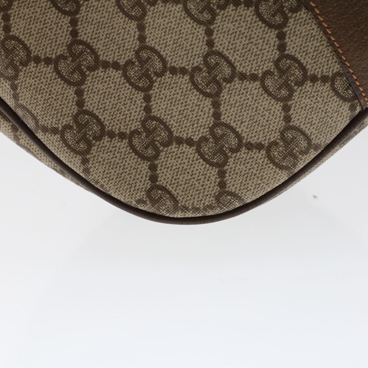 GUCCI GG Canvas Web Sherry Line Shoulder Bag Beige 001•193•6177 ar9950