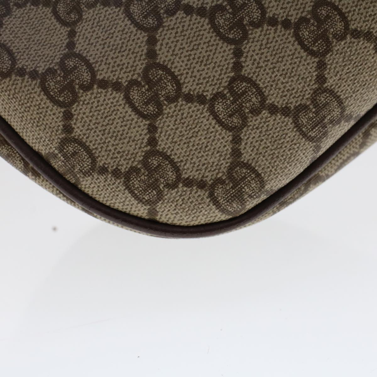 GUCCI GG Canvas Web Sherry Line Shoulder Bag Beige 001•193•6177 ar9950