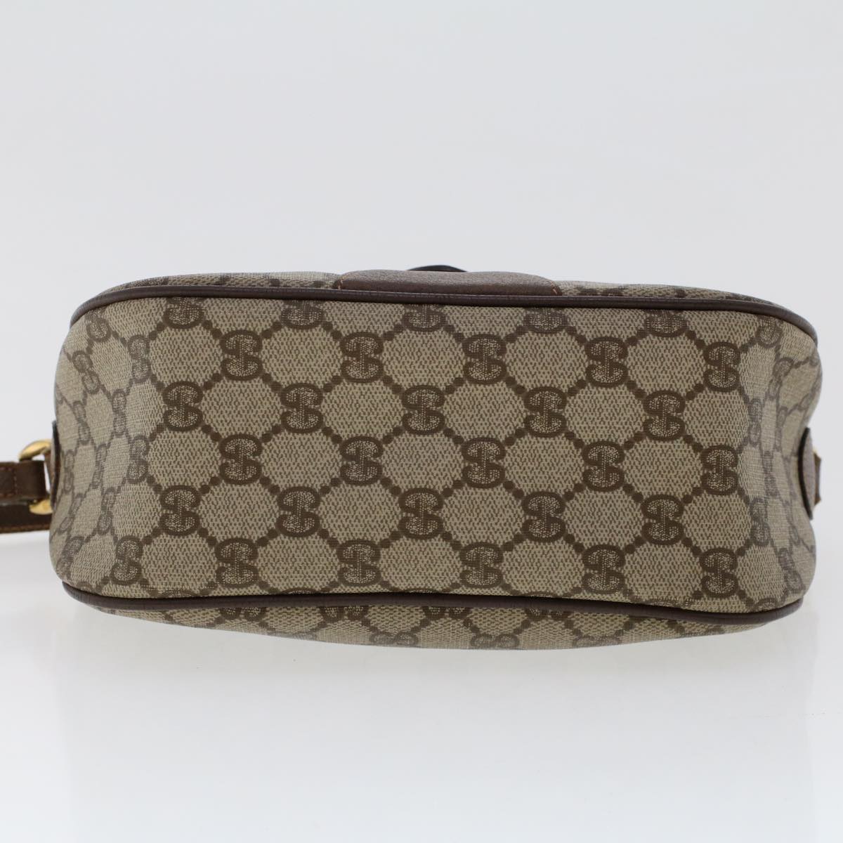 GUCCI GG Canvas Web Sherry Line Shoulder Bag Beige 001•193•6177 ar9950
