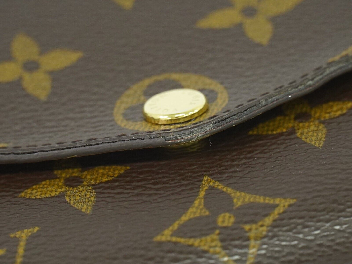 Louis Vuitton Sarah  Canvas Wallet