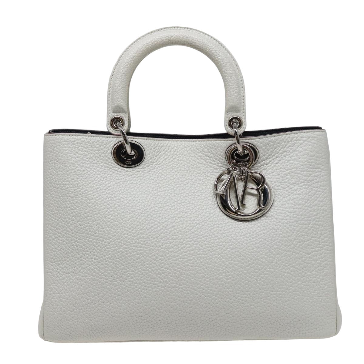 Dior Diorissimo  Leather Handbag ()