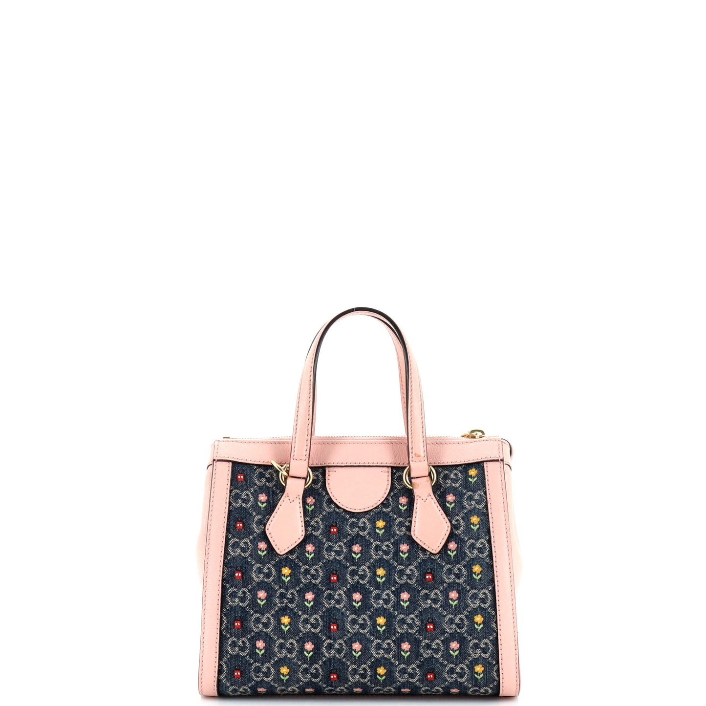 Ophidia Top Handle Tote Printed GG Denim Small