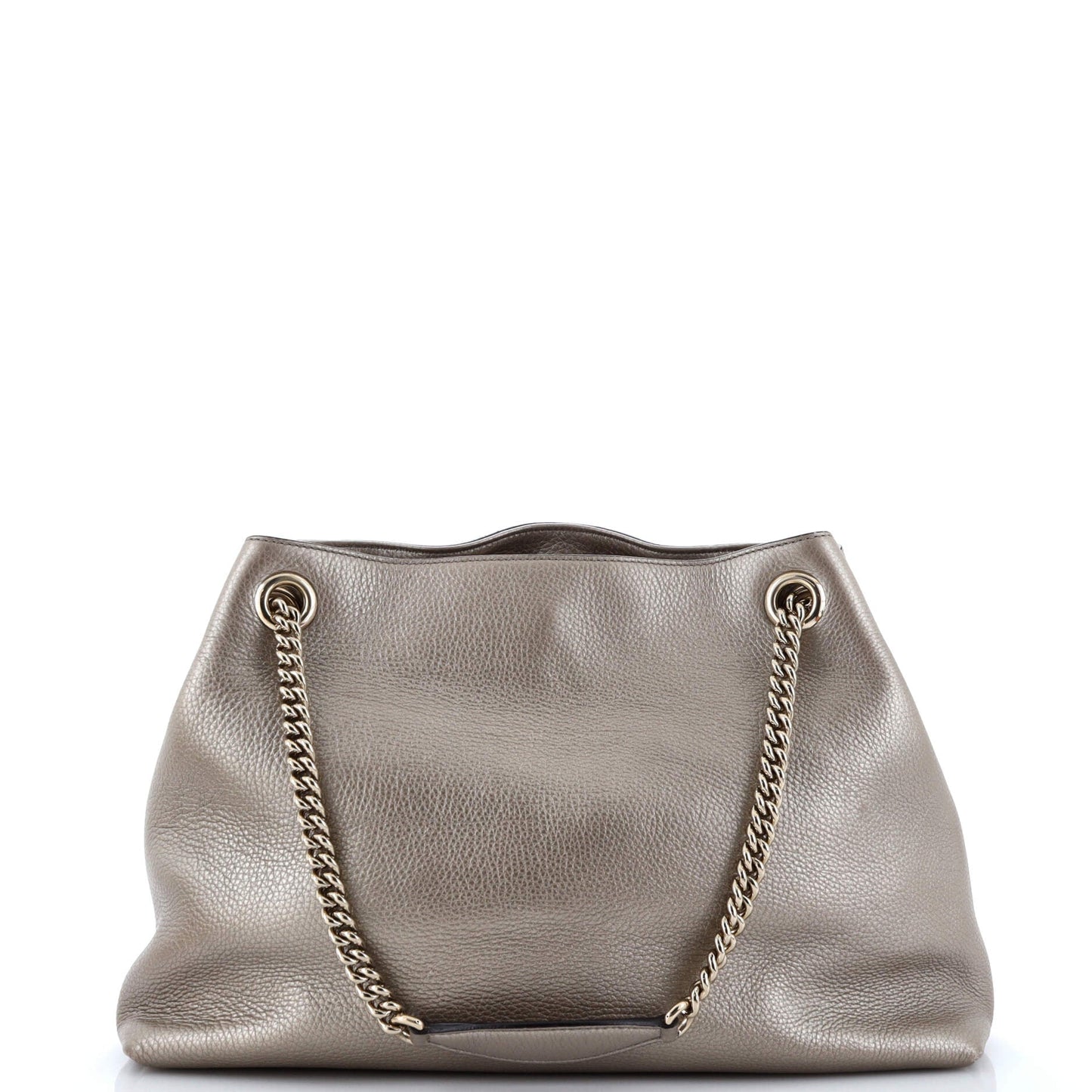 Soho Chain Strap Shoulder Bag Leather Medium