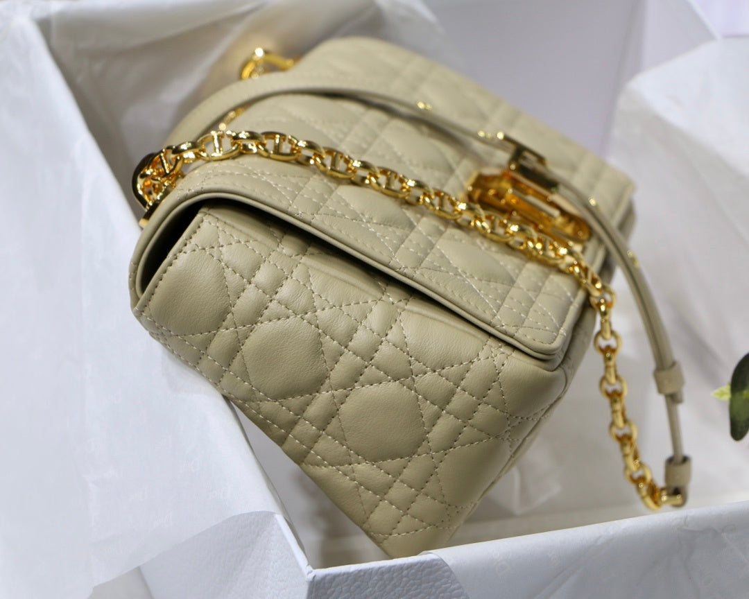 GLAMI Small Caro Bag Light Yellow For Women 8in/20cm CD M9241UWHC_M26Y