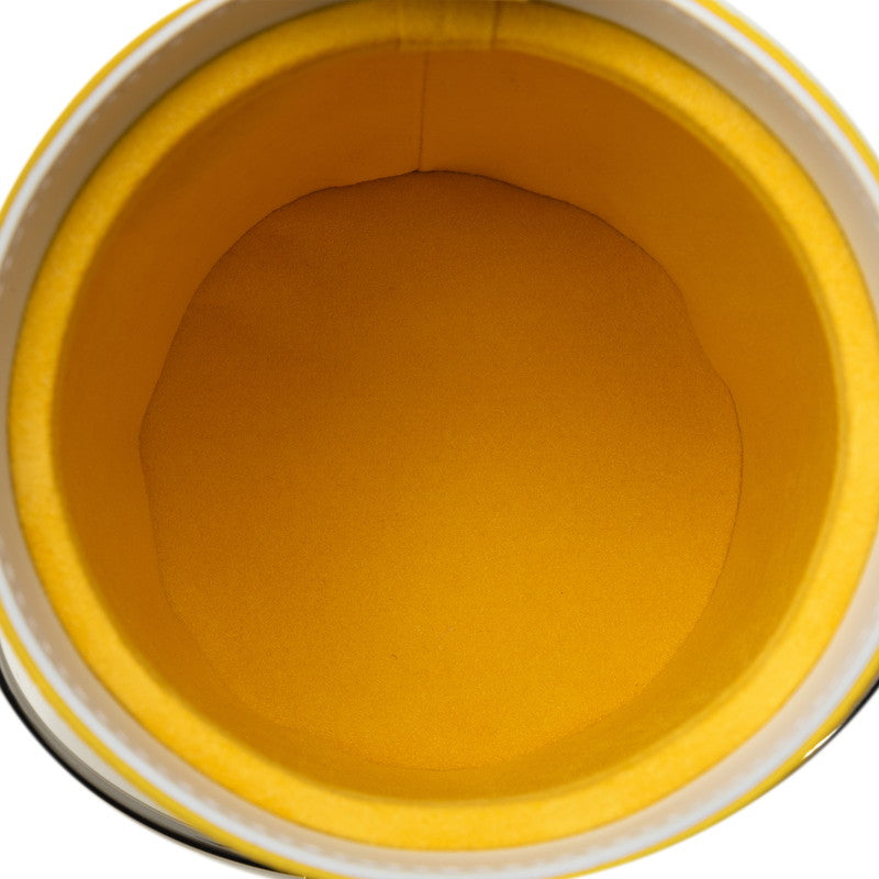 Louis Vuitton Monogram Paint Can Handbag 2WAY M81593 Yellow White PVC  Louis Vuitton
