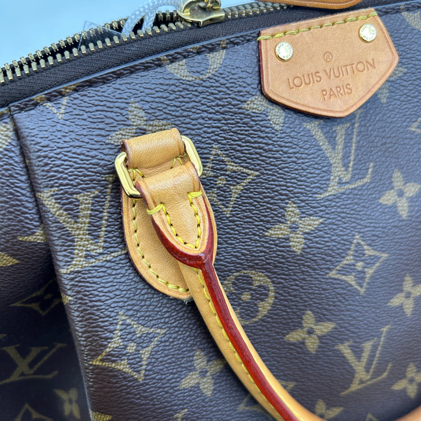 Louis Vuitton Monogram Canvas Turenne MM Brown Handbag