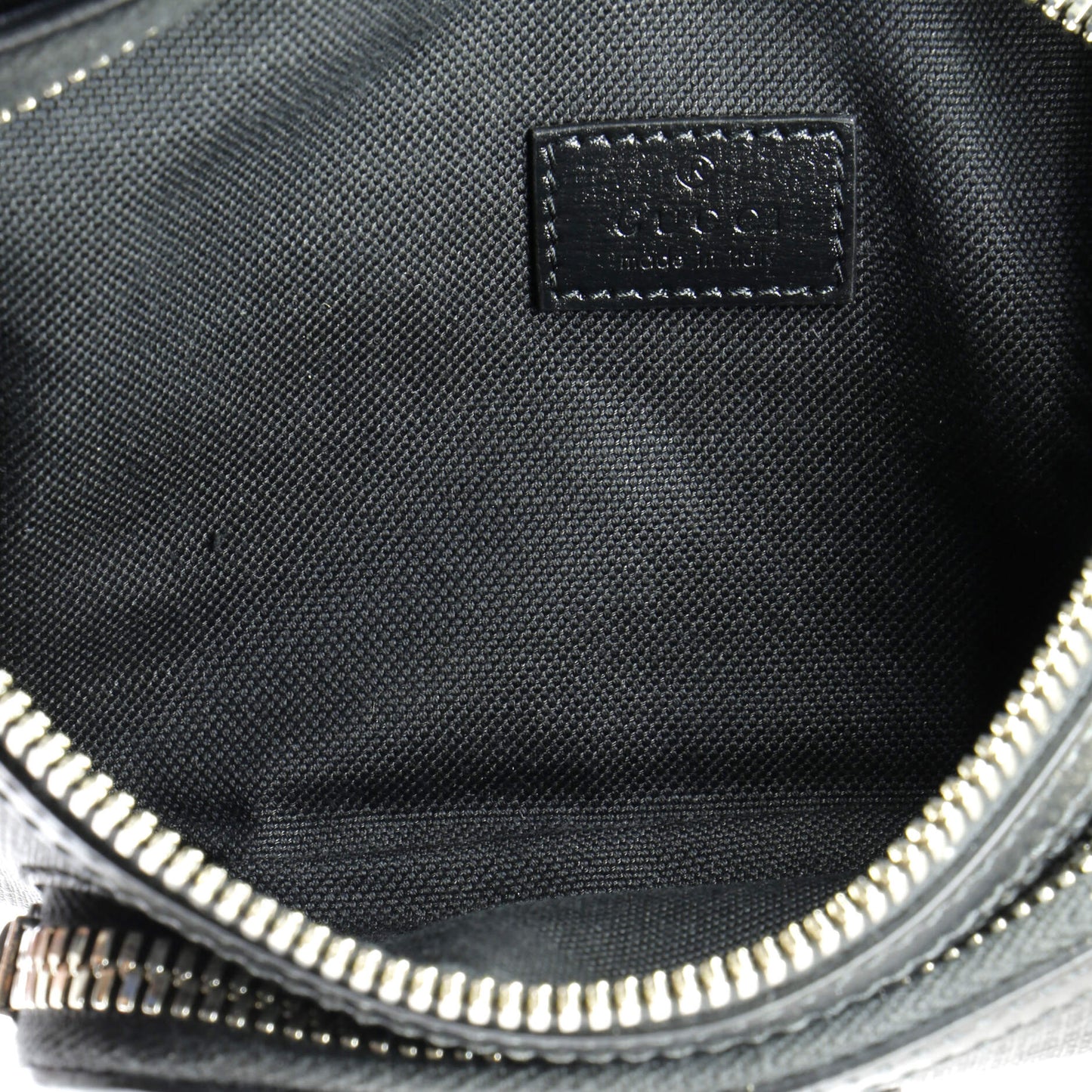 Interlocking G Patch Belt Bag GG Coated Canvas