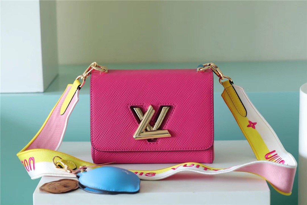 LV Twist MM Epi Pink For Women,  Shoulder And Crossbody Bags 7.5in/19cm LVÃ‚Â 