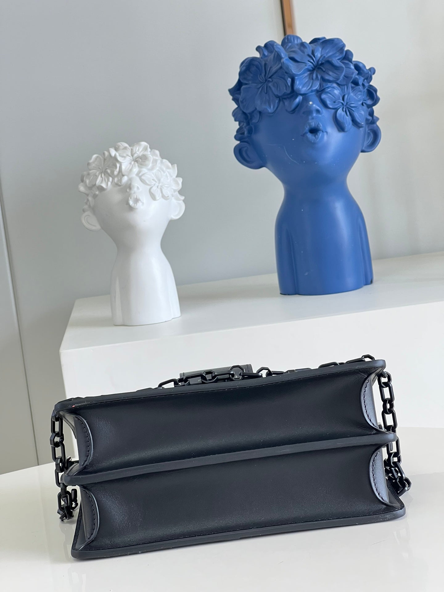 LV Limited Dauphine MM Bags By Nicolas GhesquiÃƒÂ¨re With Monogram LaGLAMI Black For Women 25cm LV