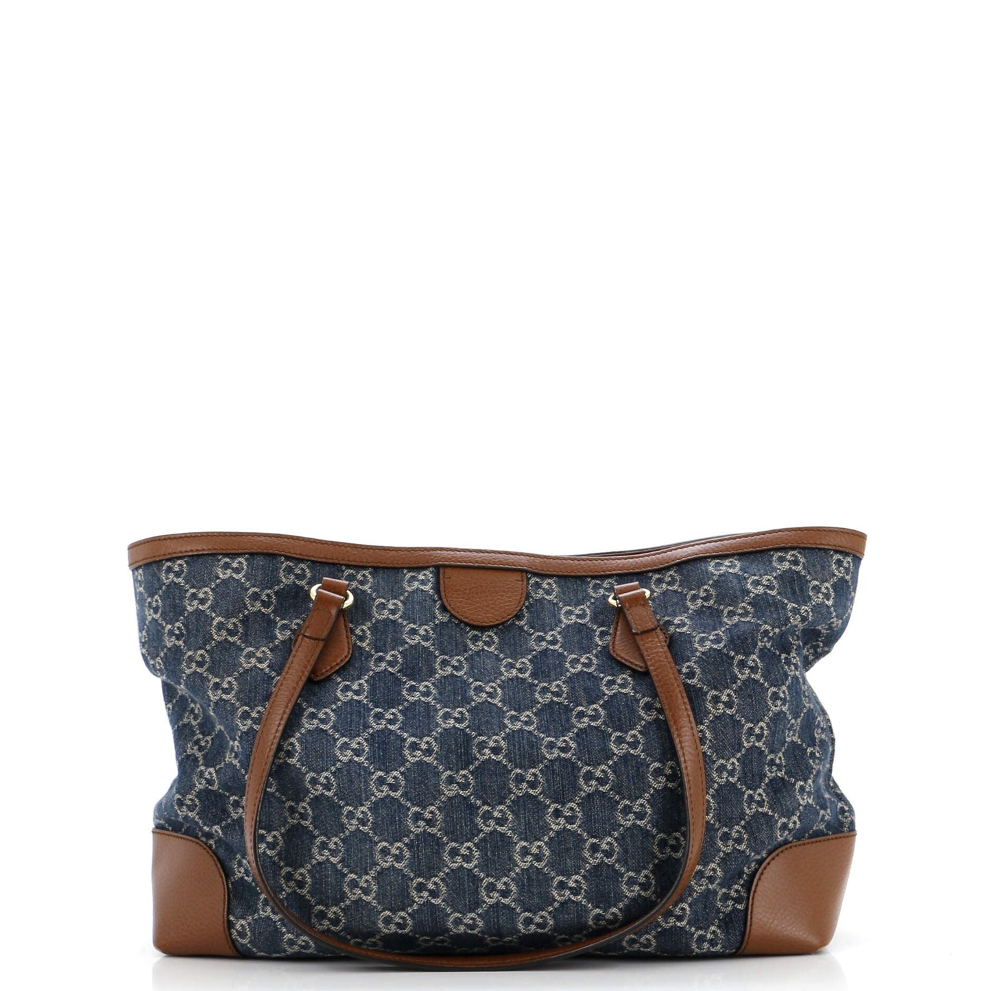 Ophidia Shopping Tote GG Denim Medium