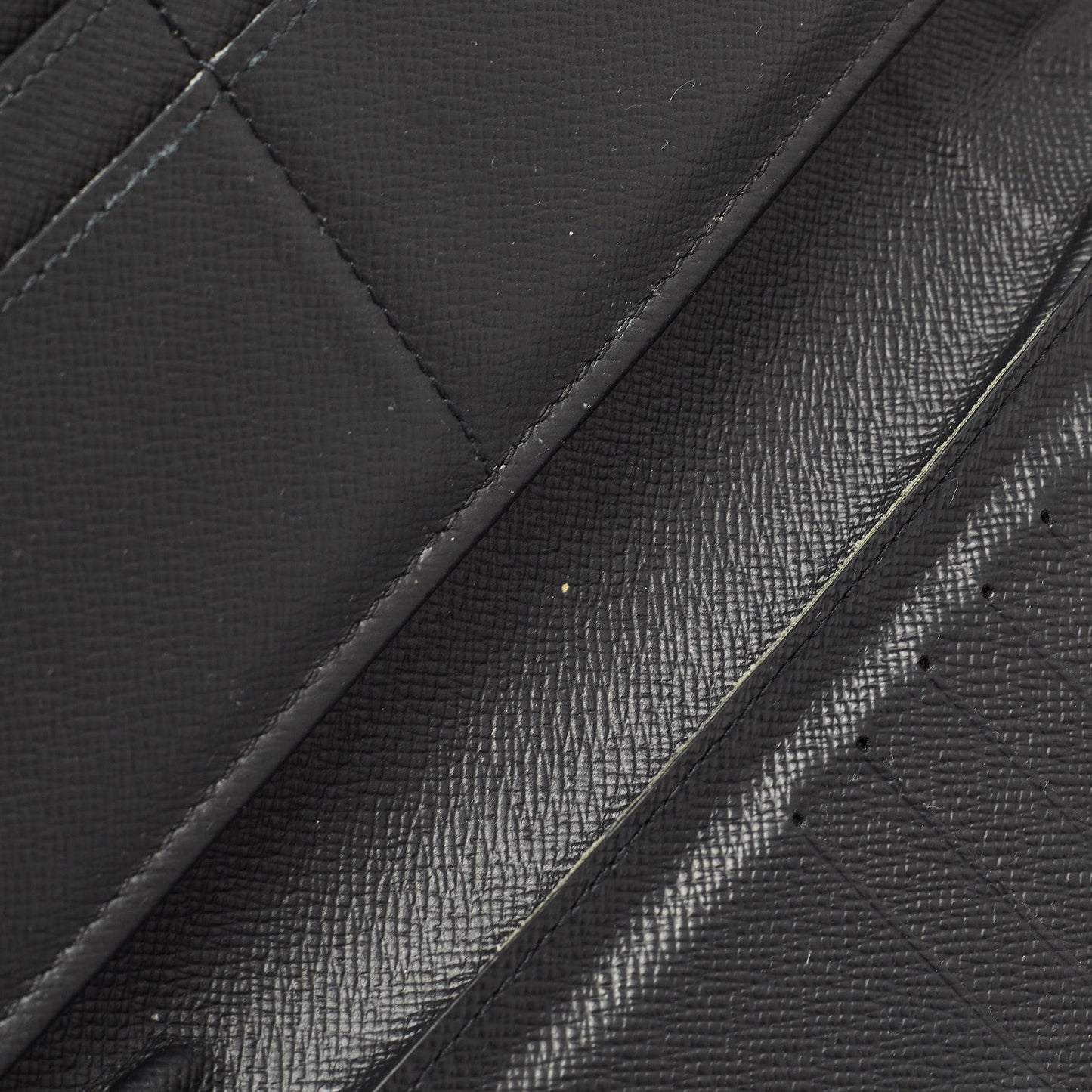 Louis Vuitton Damier Graphite Canvas Zippy Vertical Wallet..