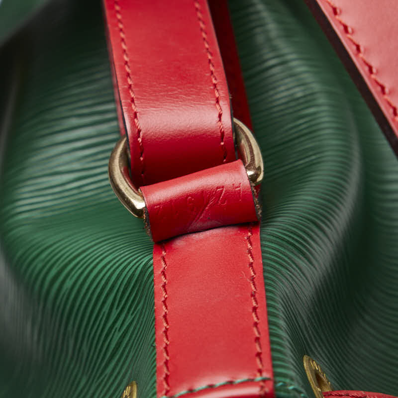 Louis Vuitton Louis Vuitton Epic M44147 Shoulder Bag Leather Borneo Green Castilian Red