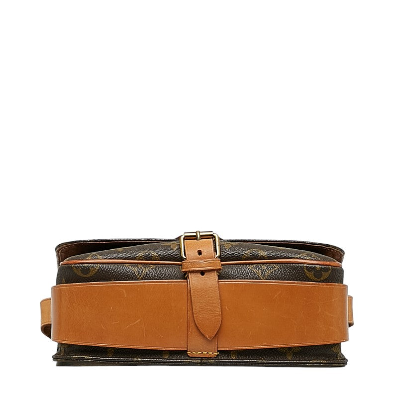 Louis Vuitton Monogram M51253 Shoulder Bag PVC/Leather Brown