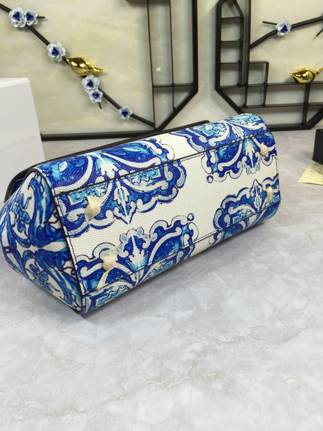 GLAMI MeGLAMIum Sicily Handbag In Dauphine Muticolour For Women 10.2in/26cm GLAMI
