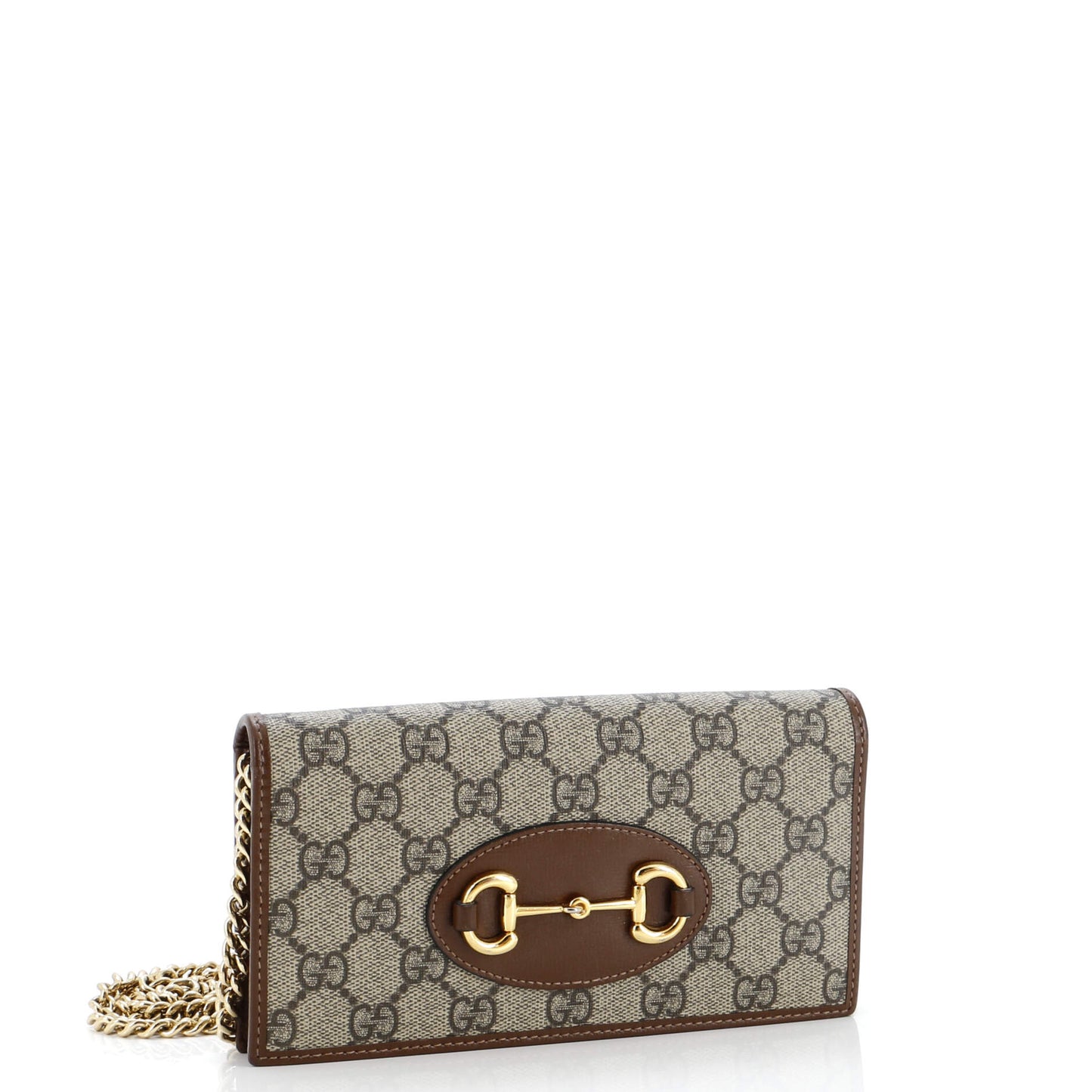 Horsebit 1955 Chain Wallet GG Coated Canvas
