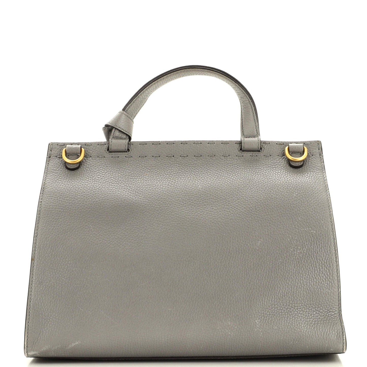 GG Marmont Top Handle Bag Leather Small