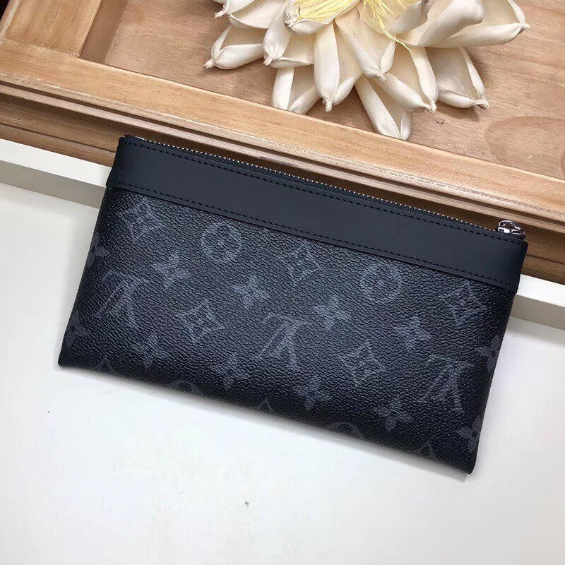 LV GLAMIscovery Pochette Monogram Pacific Canvas Black For Women, WoWallet 8.3in/21cm LV M44323